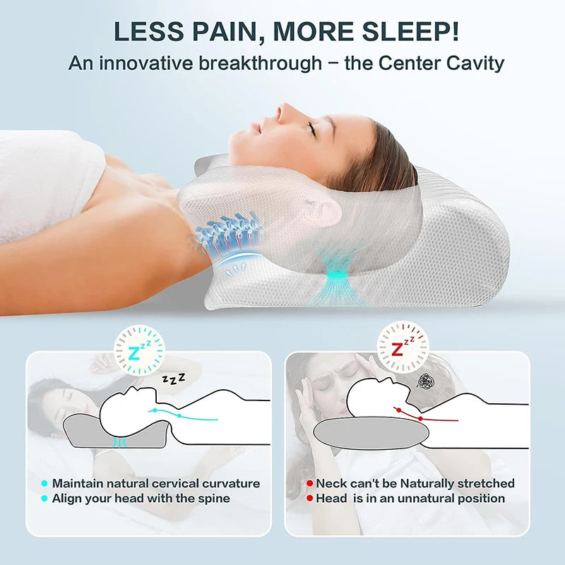 Ergonomic Contour Orthopedic Pillow