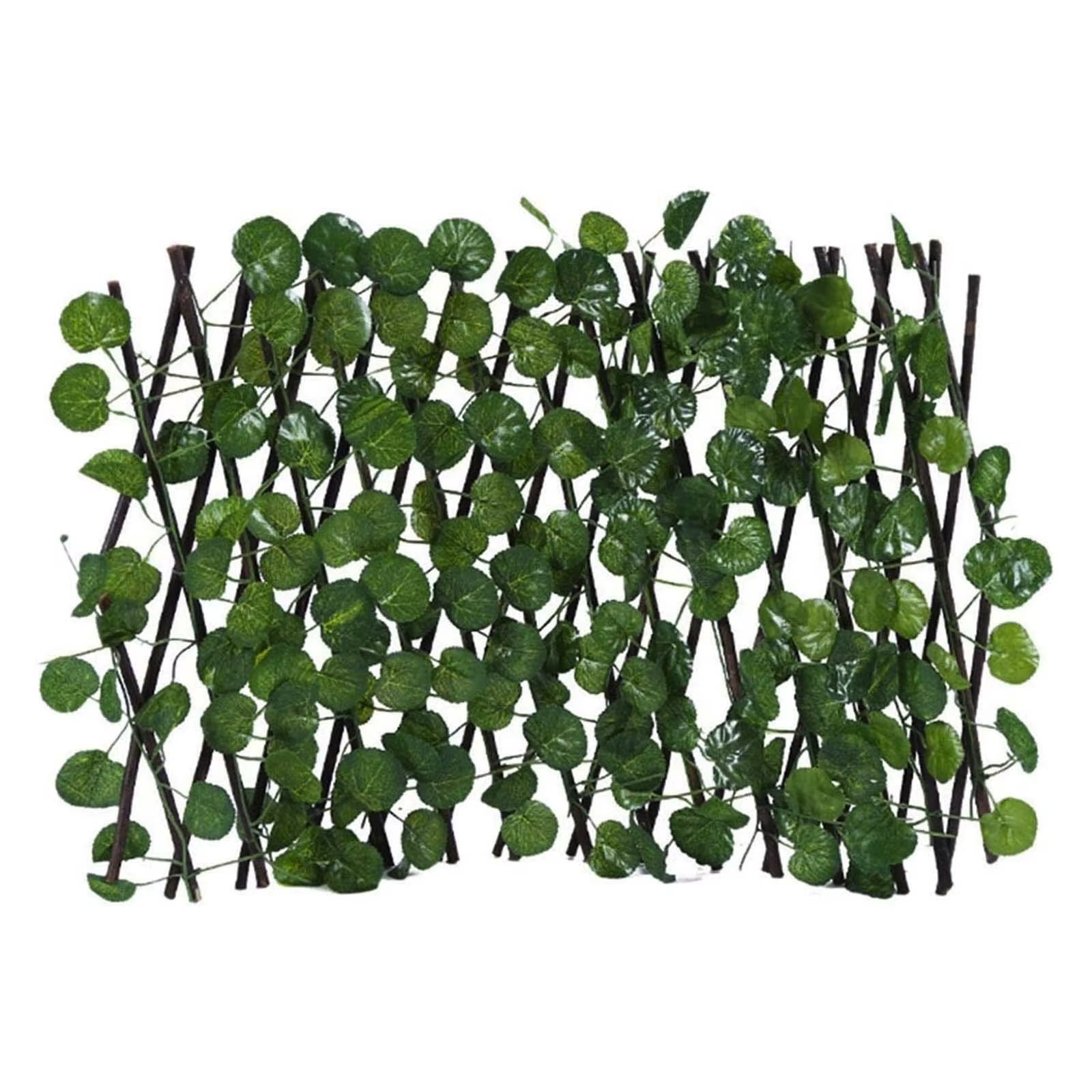 Retractable Fence Expandable Faux Ivy